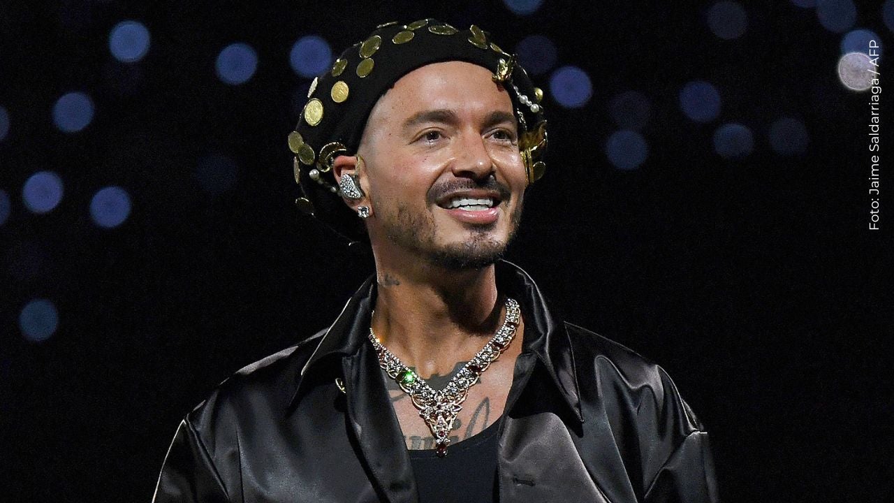 J Balvin, cantante de género urbano colombiano