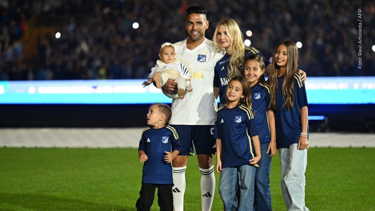 Así reaccionó Lorelei Tarón al regreso de Falcao a Millonarios