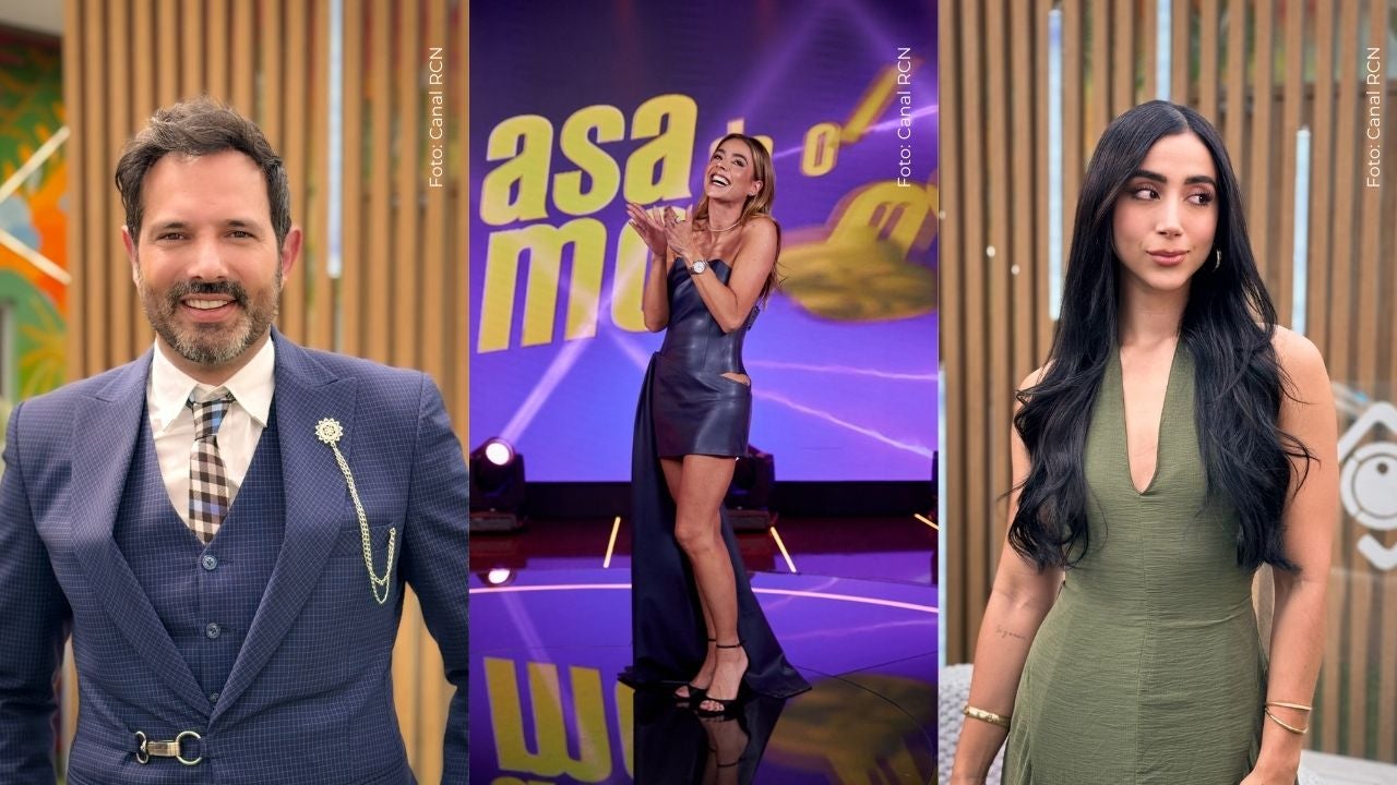 Carla Giraldo preguntándole a Alejandro Estrada si tendrá un romance en la casa de los famoso y señala a Beba