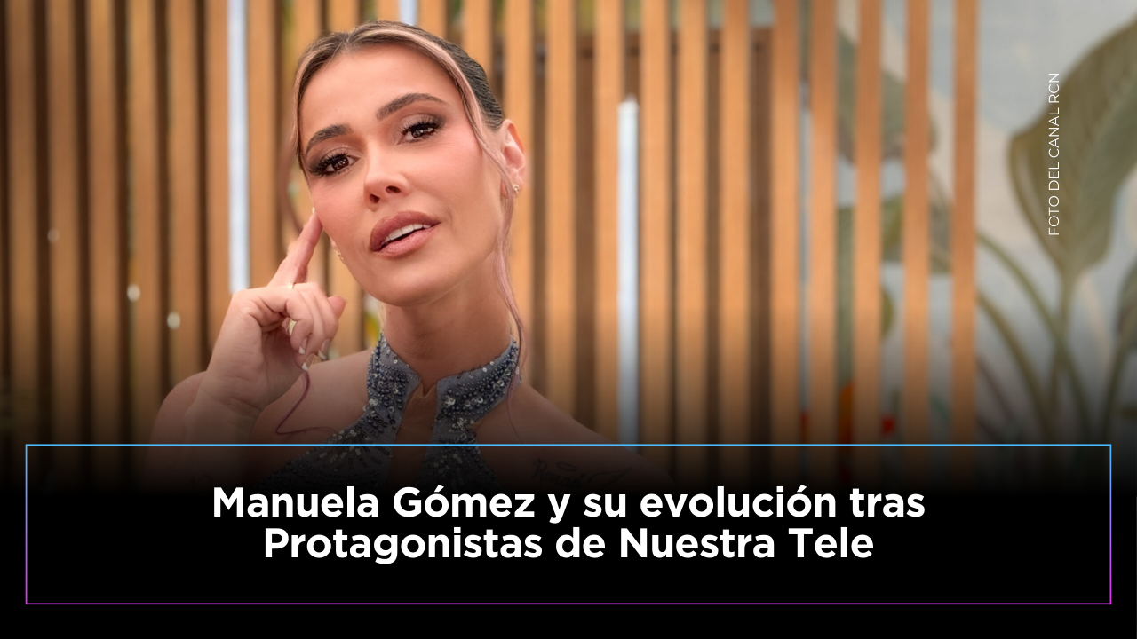 Manuela Gómez recordó su paso por Protagonistas de nuestra tele