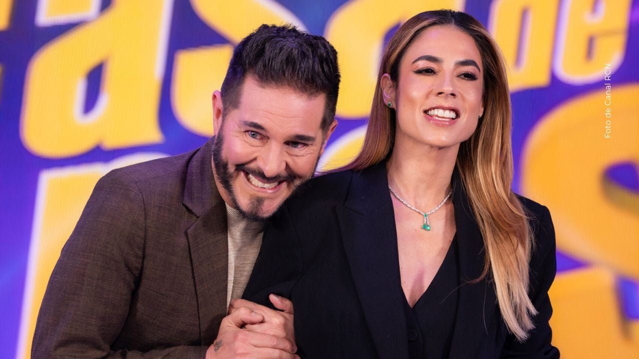 Marcelo Cezán y Carla Giraldo respondieron trivias.