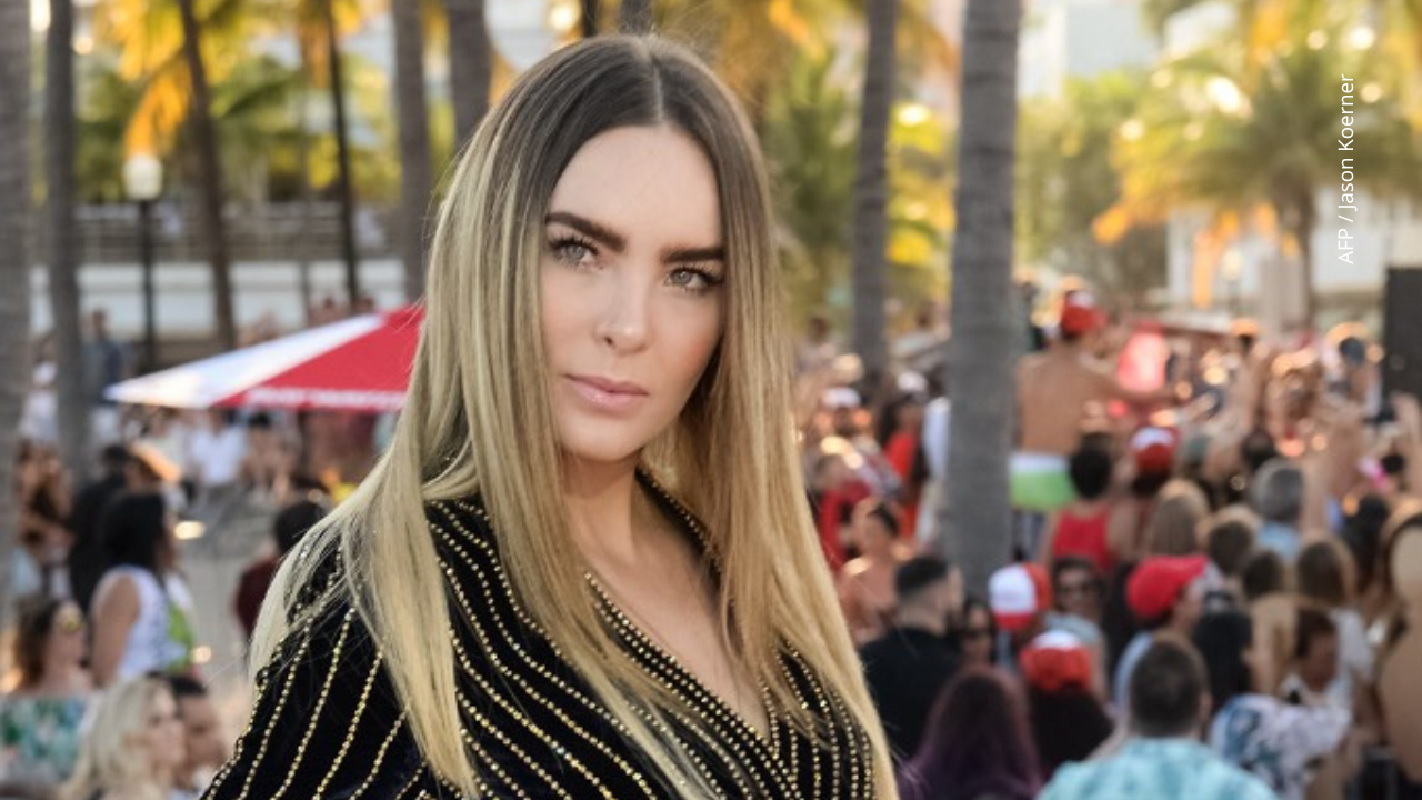 Belinda mostró una técnica que hace parte de su cuidado integral.