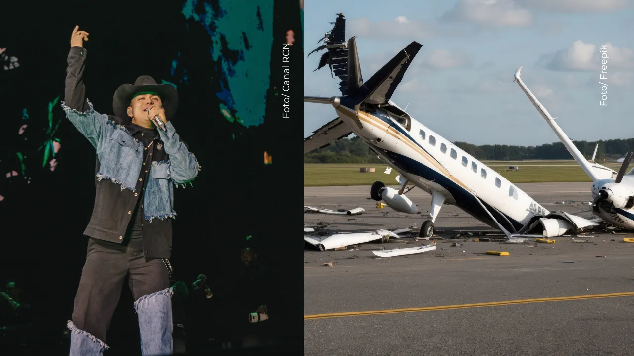 Video muestra cómo habría ocurrido el accidente aéreo de Yeison Jiménez