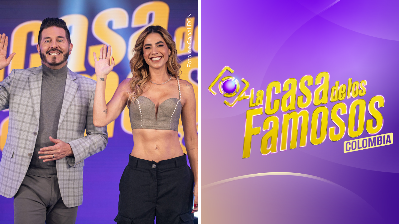 Carla Giraldo y Marcelo Cezán en La casa de los famosos Colombia 2026.