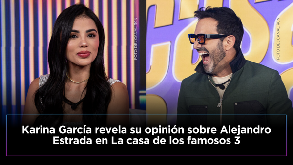 Karina García sorprende al enviarle un mensaje inesperado a Alejandro Estrada: “eres divino”