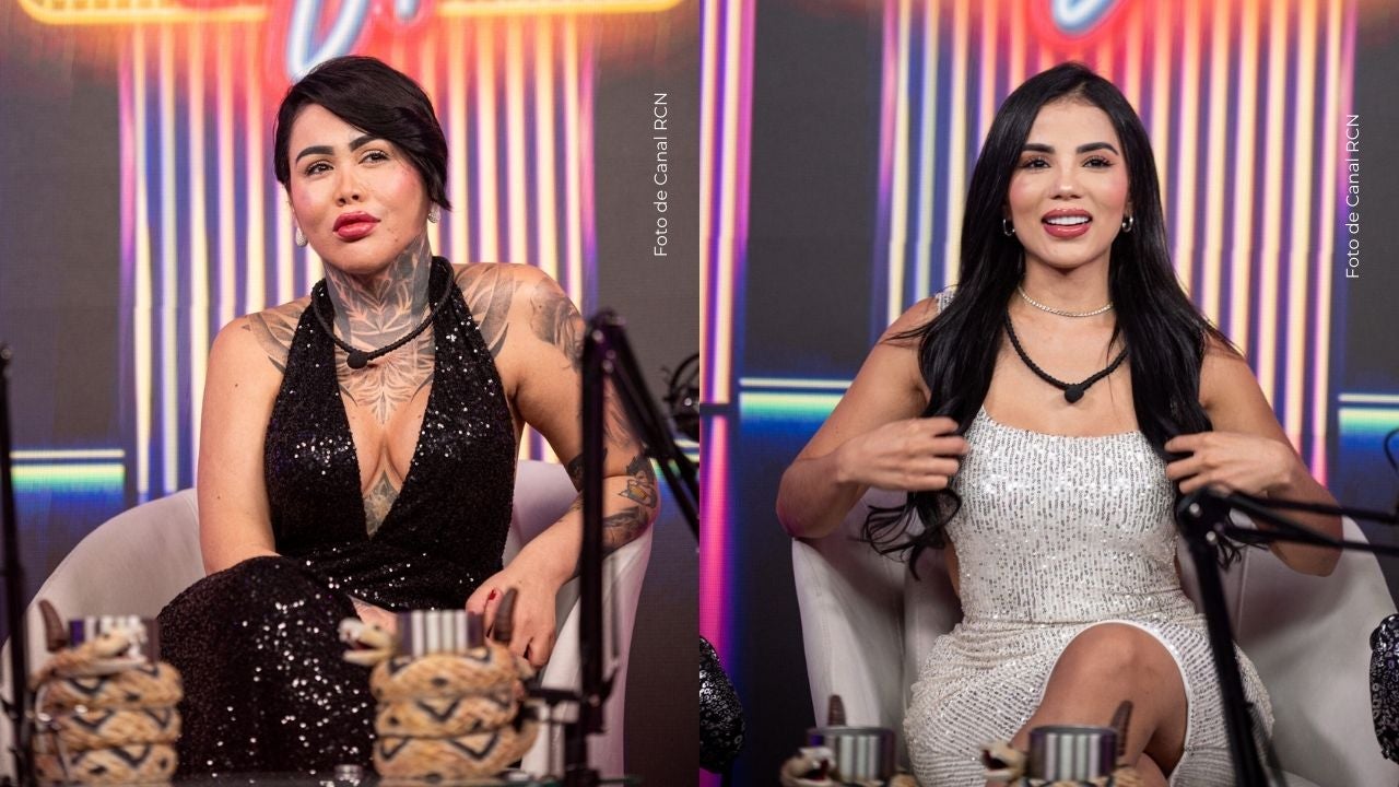 Karina García estuvo compartiendo programa con Yina Calderón. 