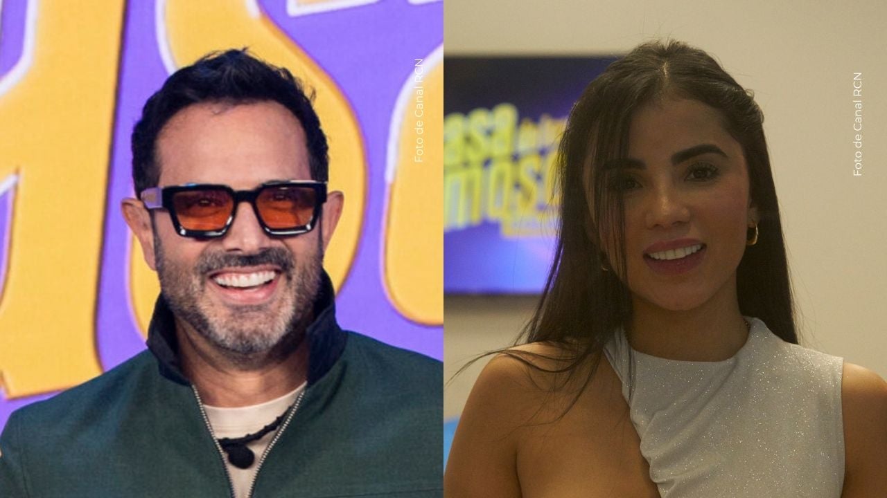 Karina García estuvo comentando el reality. 