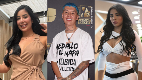 Mariana Zapata habló de su trío amoroso con Blessd y Karina García en La casa de los famosos Mariana Zapata habló de su trío amoroso con Blessd y Karina García en La casa de los famosos