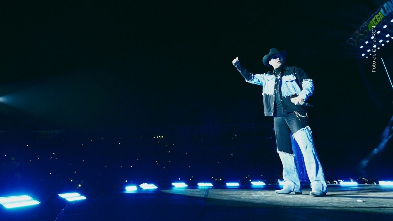 Yeison Jiménez fue parte del Megaland 2025. 