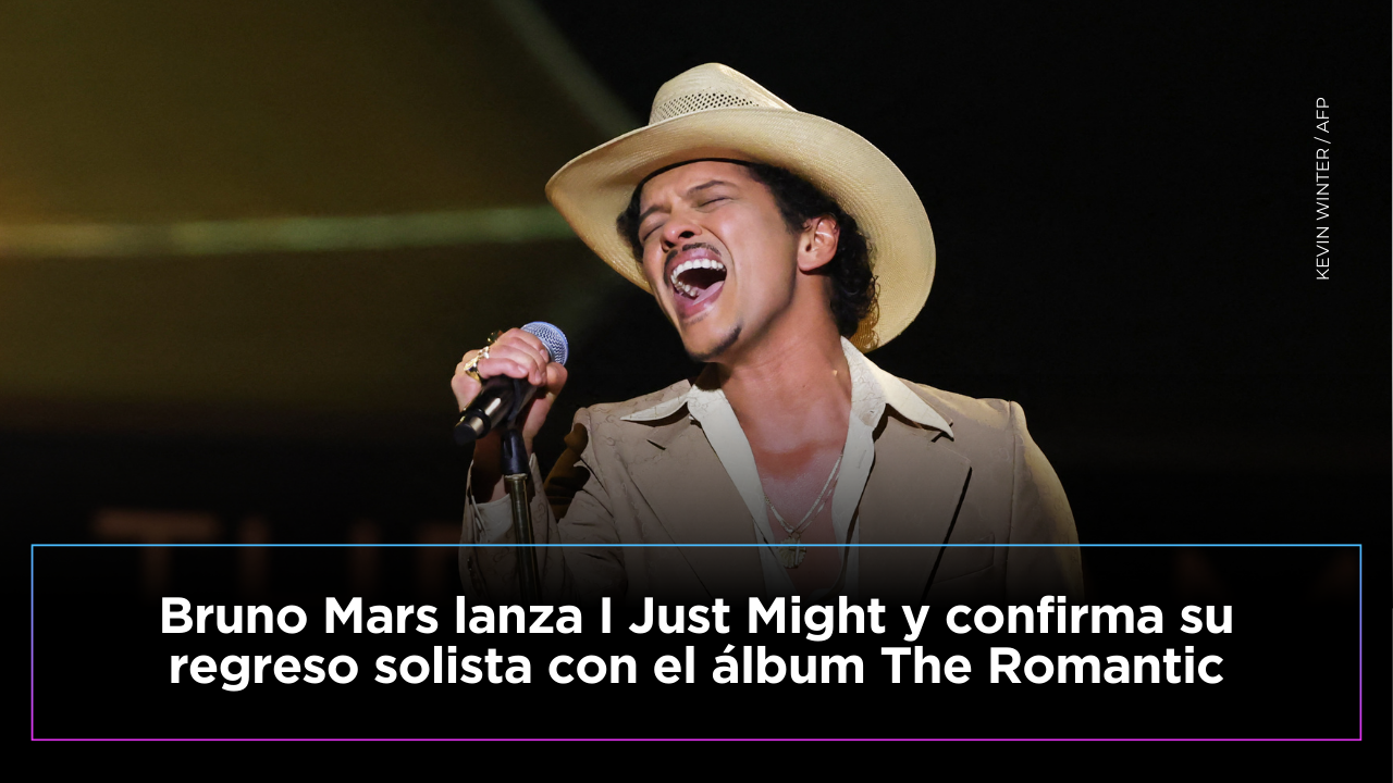 Bruno Mars sorprende con el lanzamiento de “I just might”