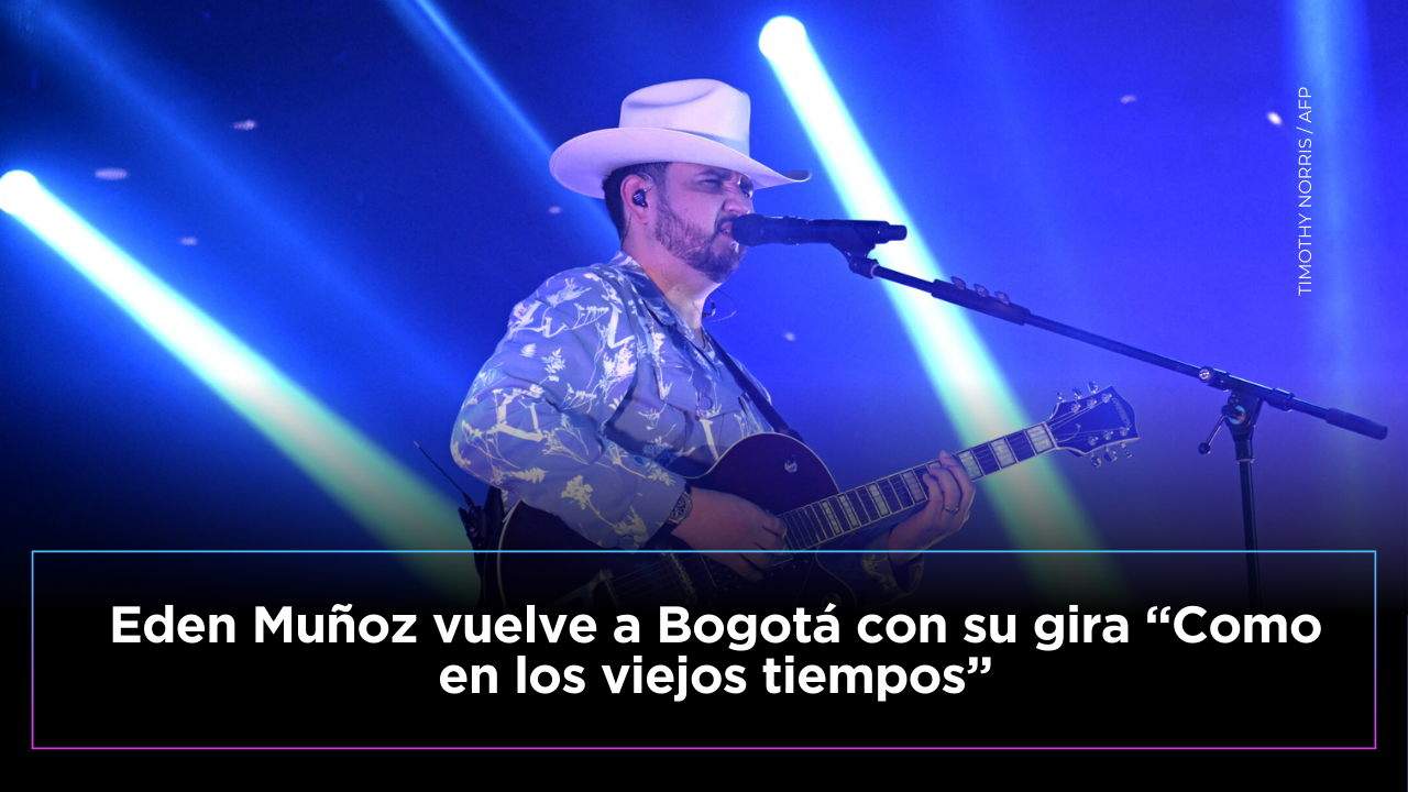 Eden Muñoz confirma concierto en Bogotá
