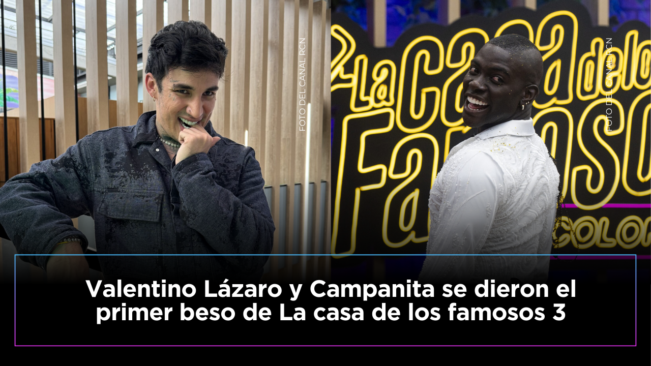 Valentino Lázaro y Campanita se dieron su primer beso