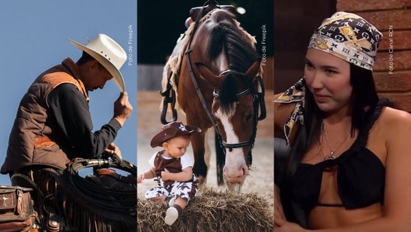 El Agropecuario muestra la primera montada a caballo de su hijo Emiliano: "Mi mini agropecuario"