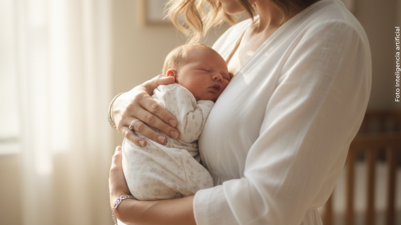 El segundo hijo de Camila Zuluaga se llama Ezequiel