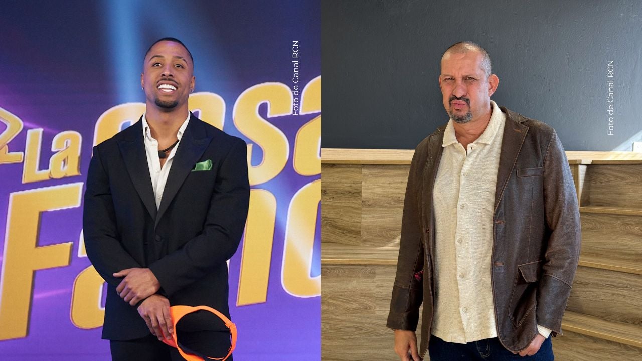 El Flaco Solórzano y José Rodríguez hablan sobre la comida. 