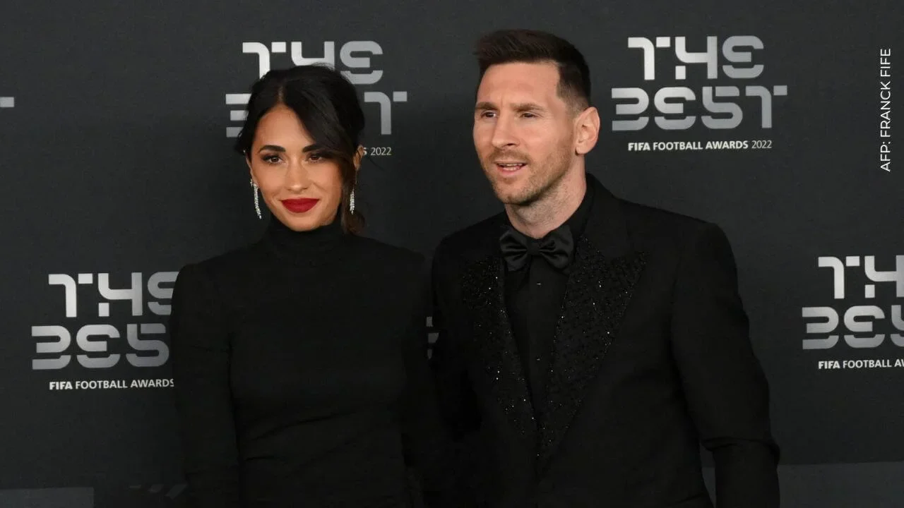 Antonela Roccuzzo y Lionel Messi compartieron un momento íntimo durante un día soleado en Rosario.