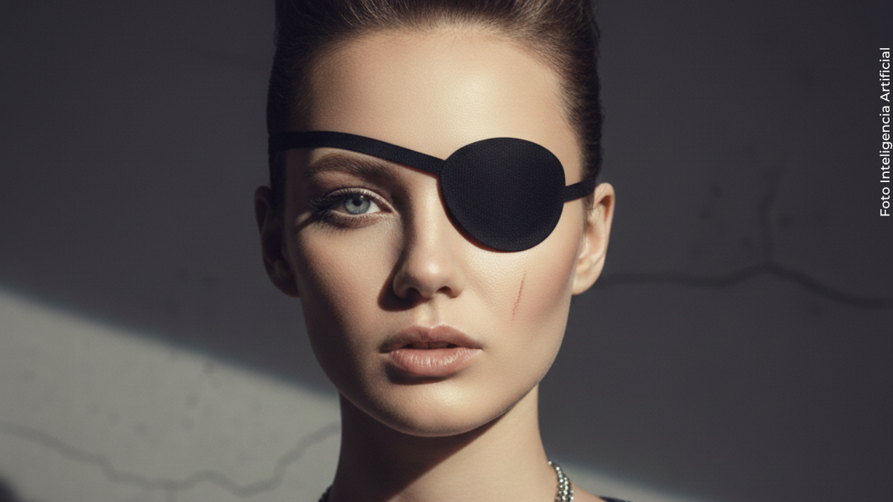 Influencer quedó ciega de un ojo tras una grave infección por un parásito en la playa