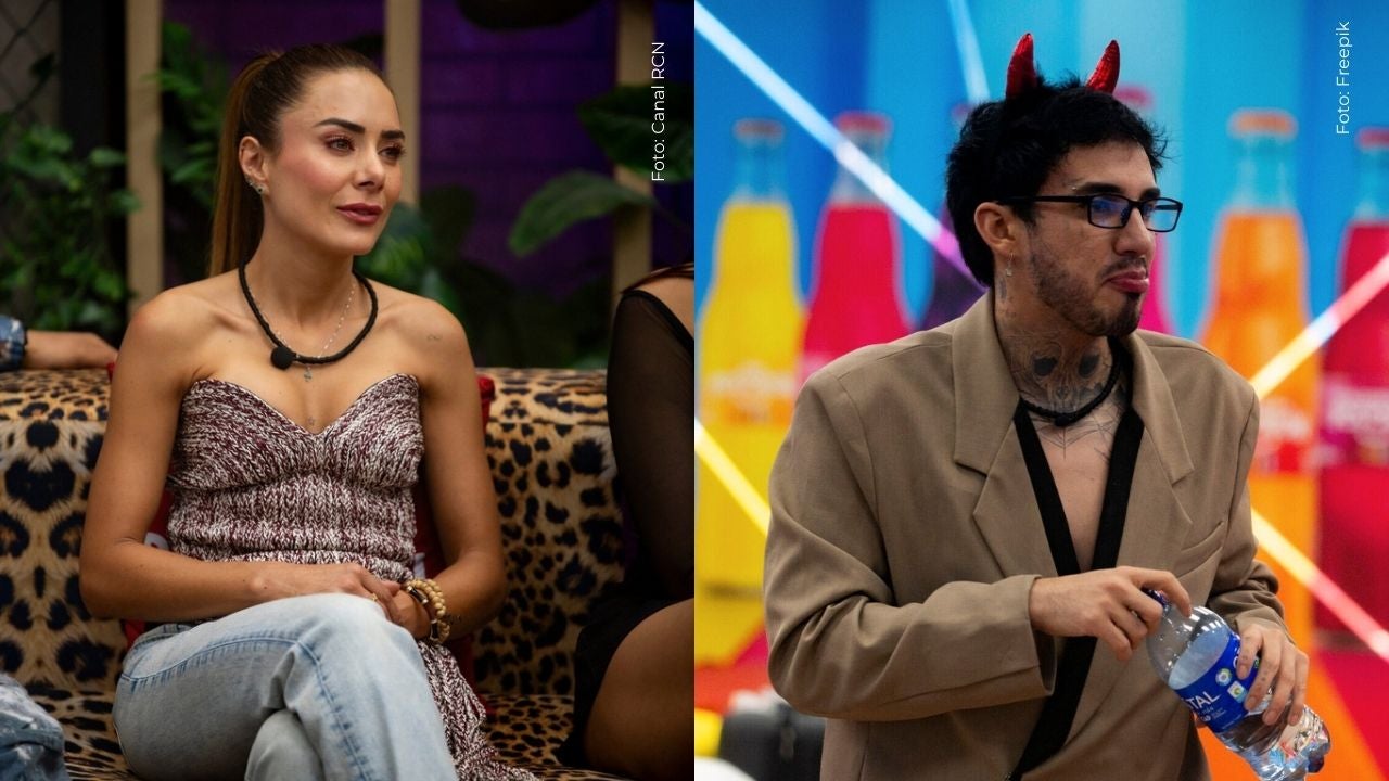 Valentino y Johanna hace las paces en La casa de los famosos Colombia 3