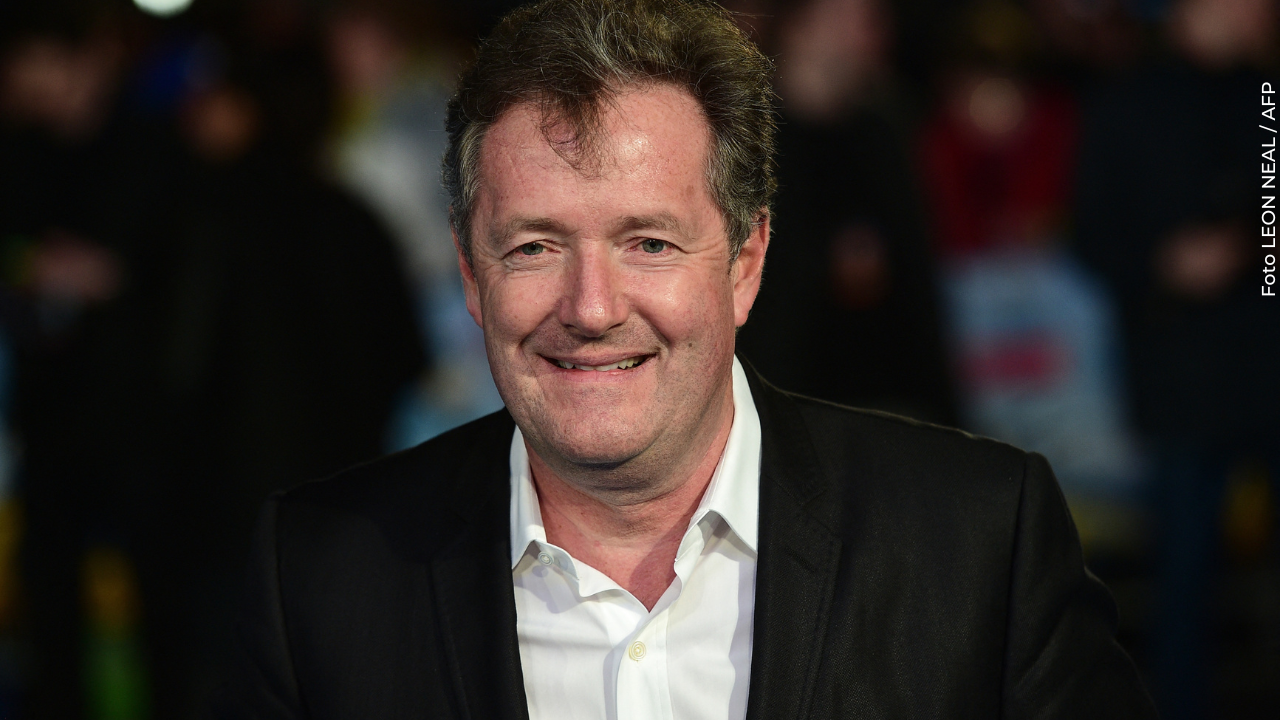 Piers Morgan sufrió una caída en un restaurante en Londres