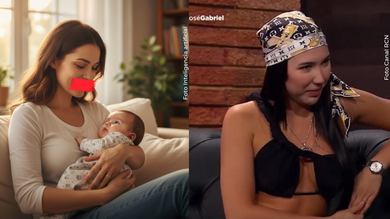 Aida Victoria mostró la divertida manera en la que insulta cuando tiene a su hijo cerca