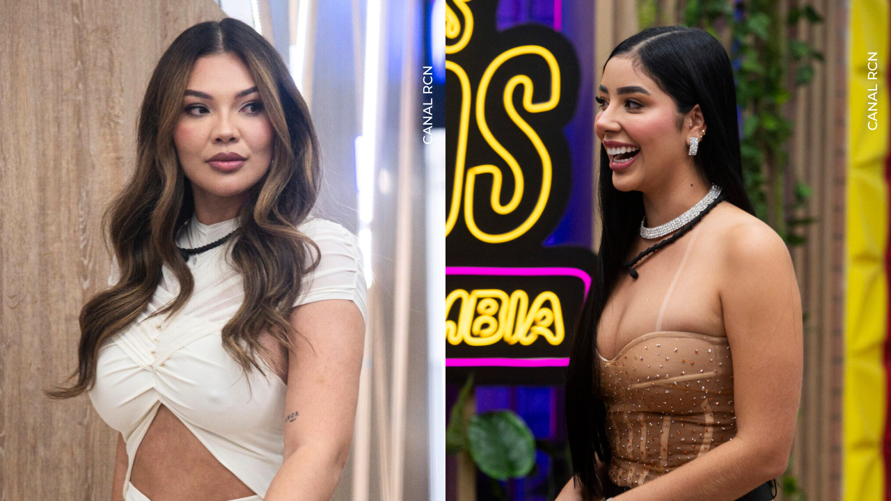 Luisa Cortina y Mariana Zapata en La casa de los famosos Colombia