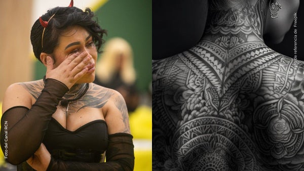 Tatuaje gigante le pasó factura a Yina Calderón y terminó con recaída de salud