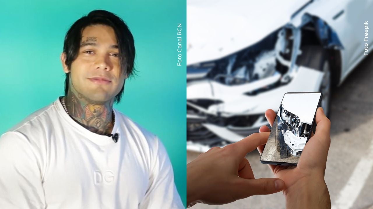 Yeferson Cossio mostró el carro de su mamá tras accidente