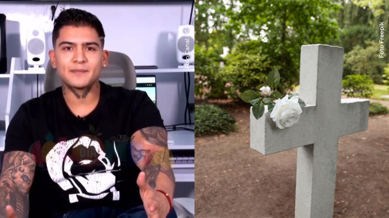 Mamá de B-King mostró cómo quedó su lápida