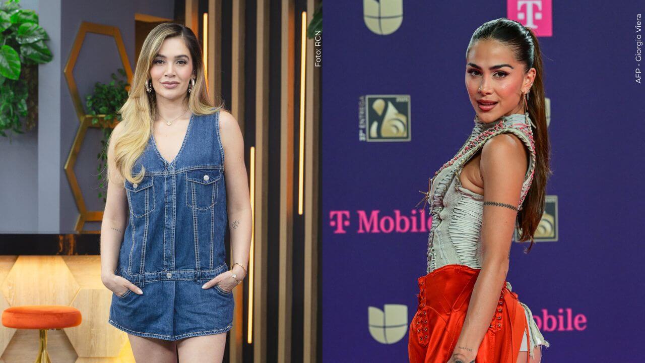 Lina Tejeiro pasó la Feria de Cali junto a Greeicy Rendón.