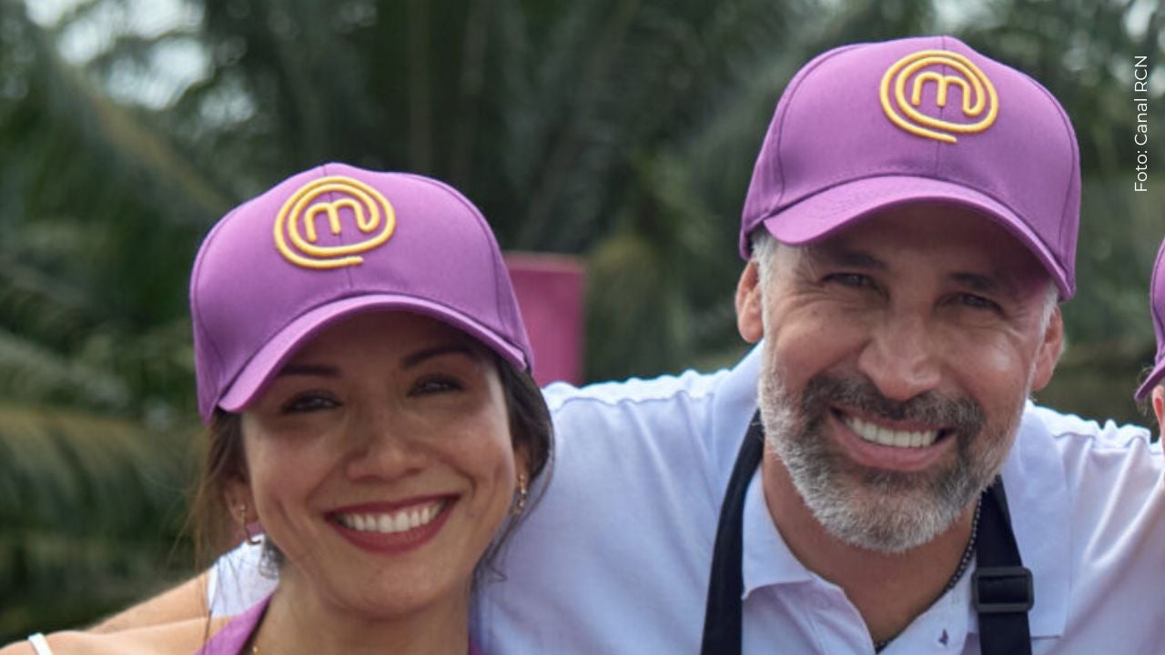 Caterin Escobar y Mario Alberto Yepes en MasterChef Celebrity Colombia 2025