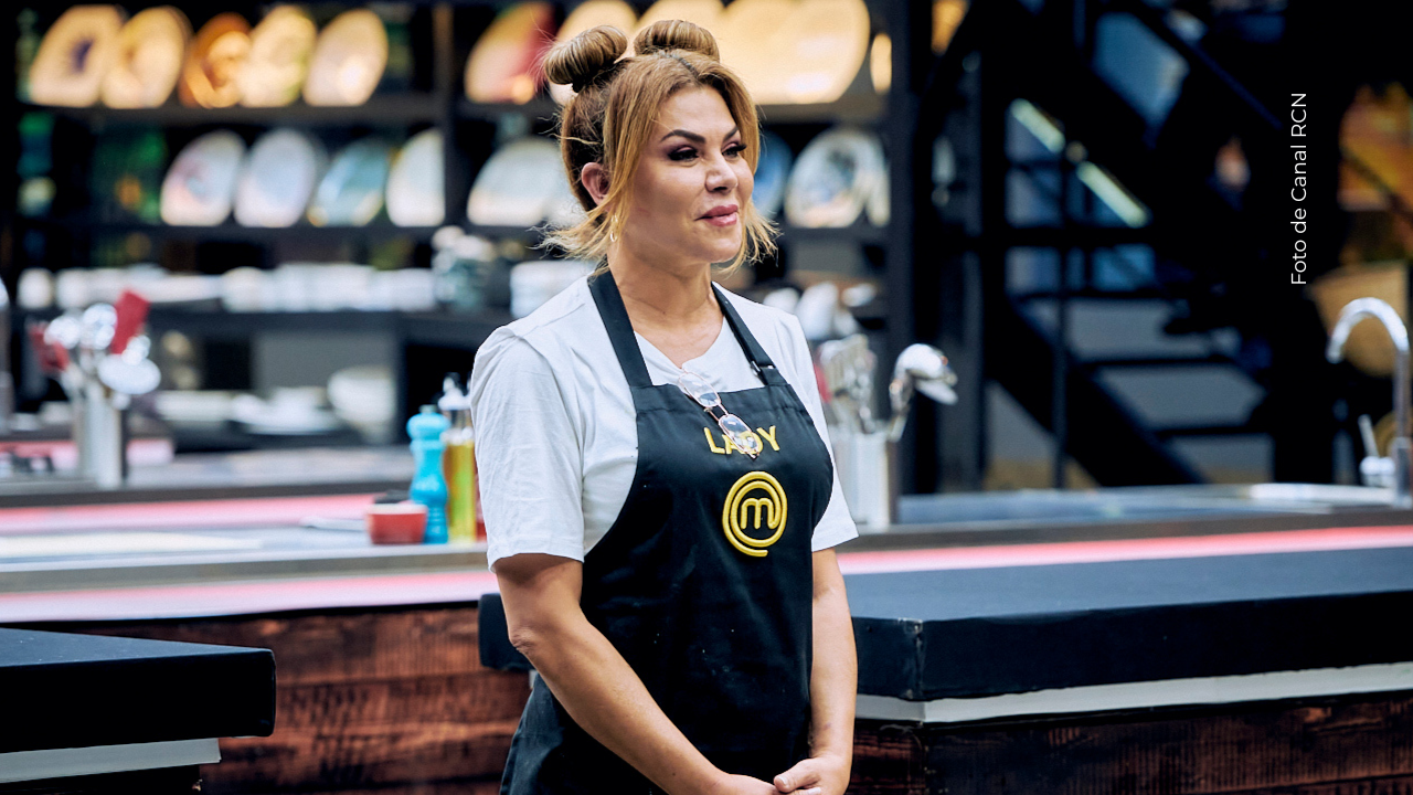 Lady Noriega en MasterCjef Celebrity.