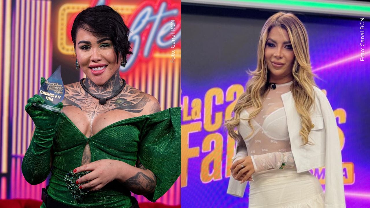 Yina Calderón y Sofía Avendaño, exparticipantes de La casa de los famosos Colombia