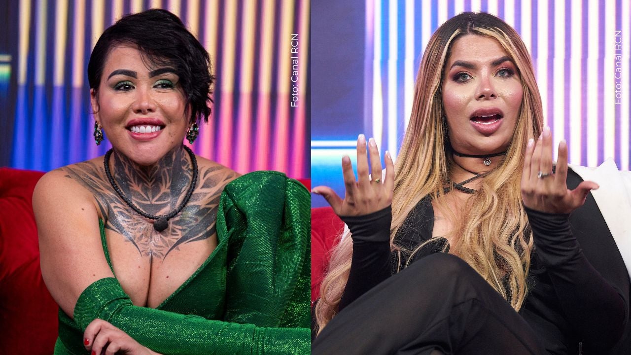 Yina Calderón y Sofía Avendaño, exparticipantes de La casa de los famosos Colombia en el Aftershow