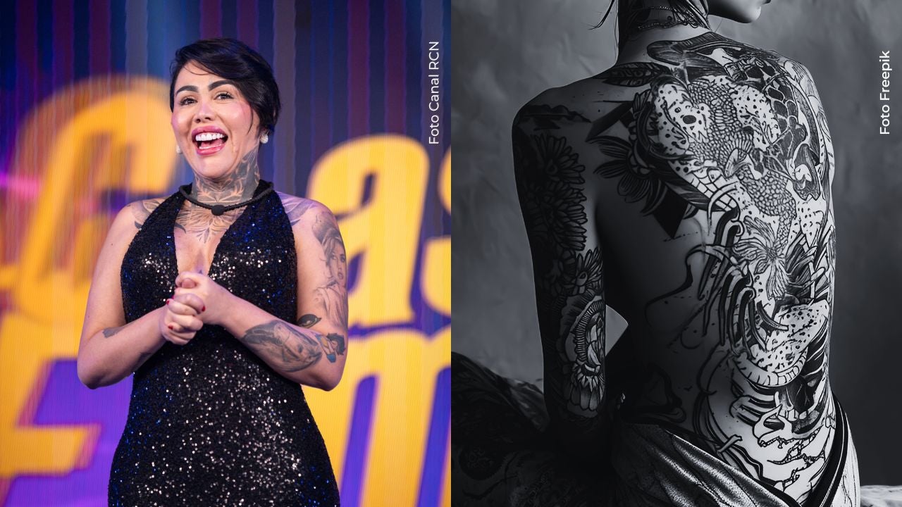Yina Calderón mostró su nuevo tatuaje