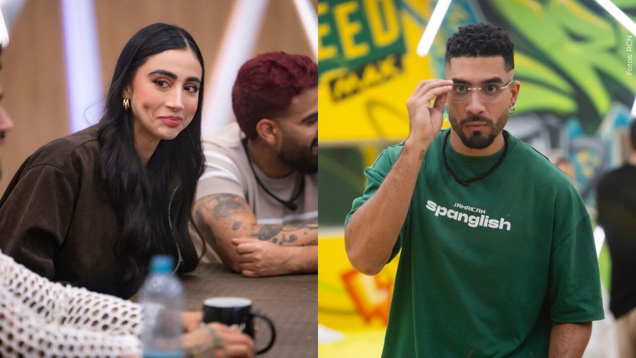 Beba de la Cruz mostró su inconformidad con Renzo Meneses. 