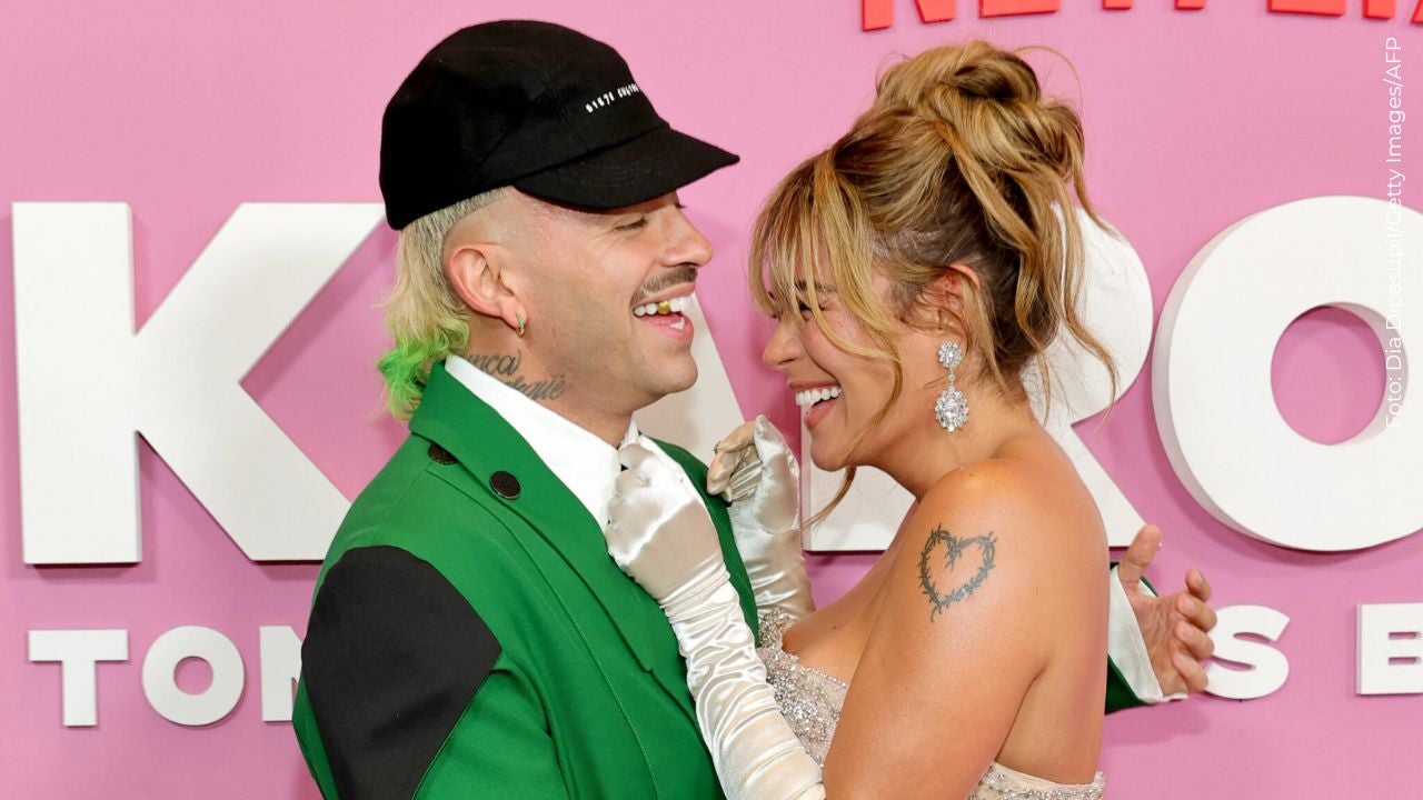 Feid y Karol G, cantantes colombianos