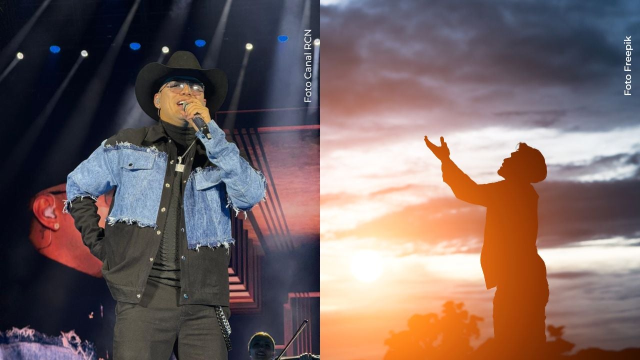 Yeison Jiménez cantando canción de Diomedes Díaz