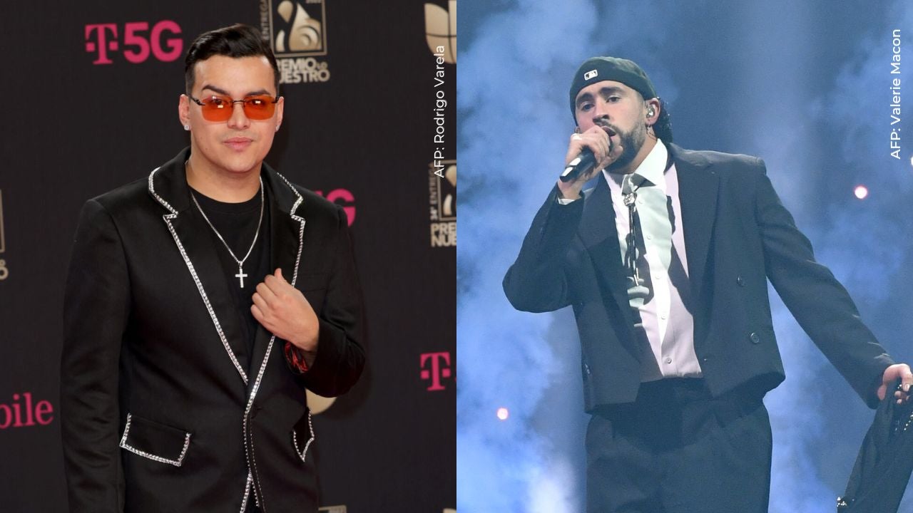 Yeison Jiménez en concierto de Bad Bunny