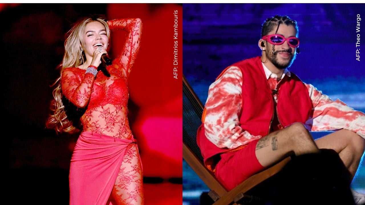 Karol G en concierto de Bad Bunny