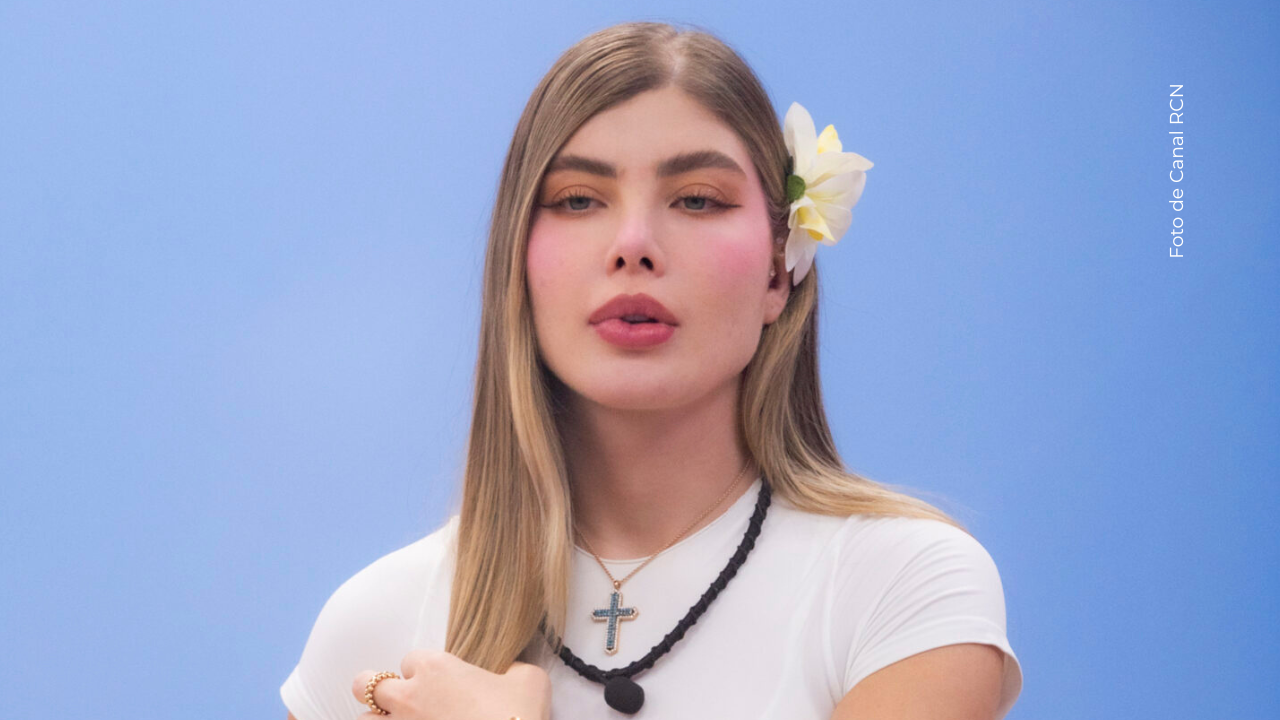 Sofía Jaramillo en La casa de los famosos Colombia.