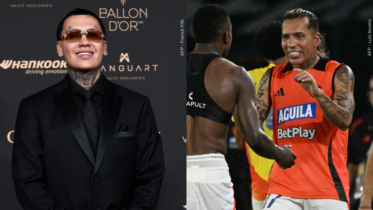 Blessd recibió una gran felicitación de cumpleaños de Dayro Moreno