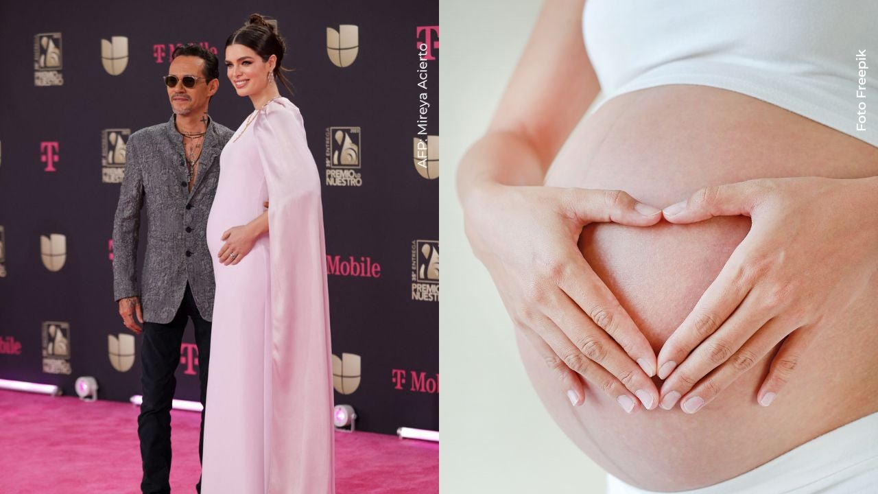 Marc Anthony y Nadia Ferreira anunciaron que esperan bebé