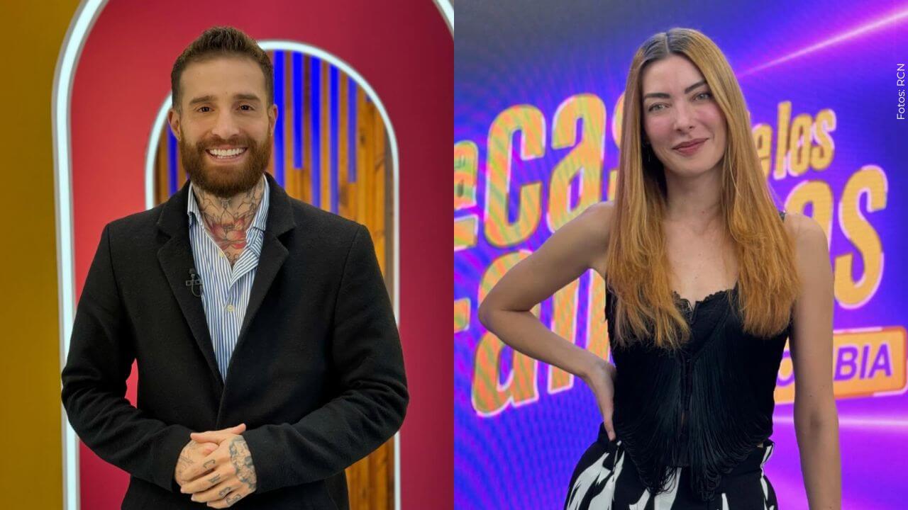 Norma le dio un fuerte abrazo a Mateo al verlo de nuevo.