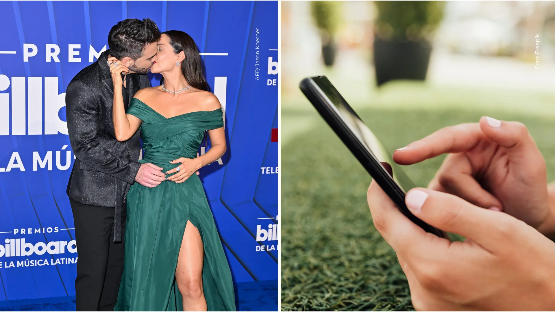 La última publicación de Carmen Villalobos junto a Frederik Oldenburg