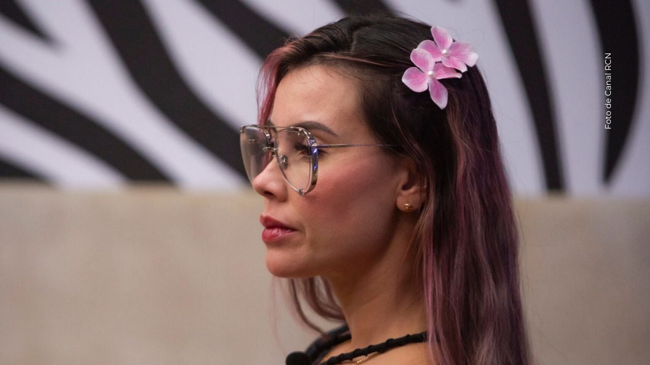 Manuela Gómez se deja afectar. 