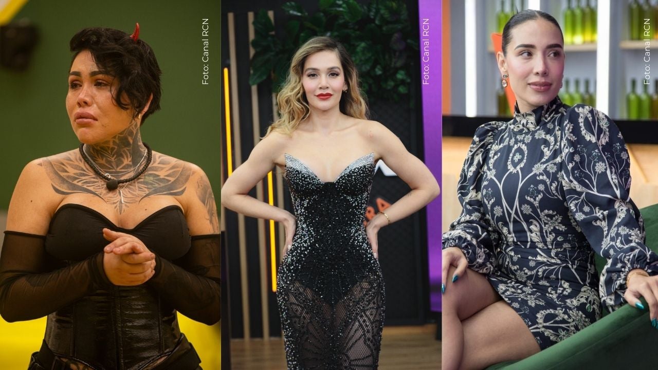 Yina Calderón pidiéndole disculpas a Luisa Fernanda W y Lina Tejeiro