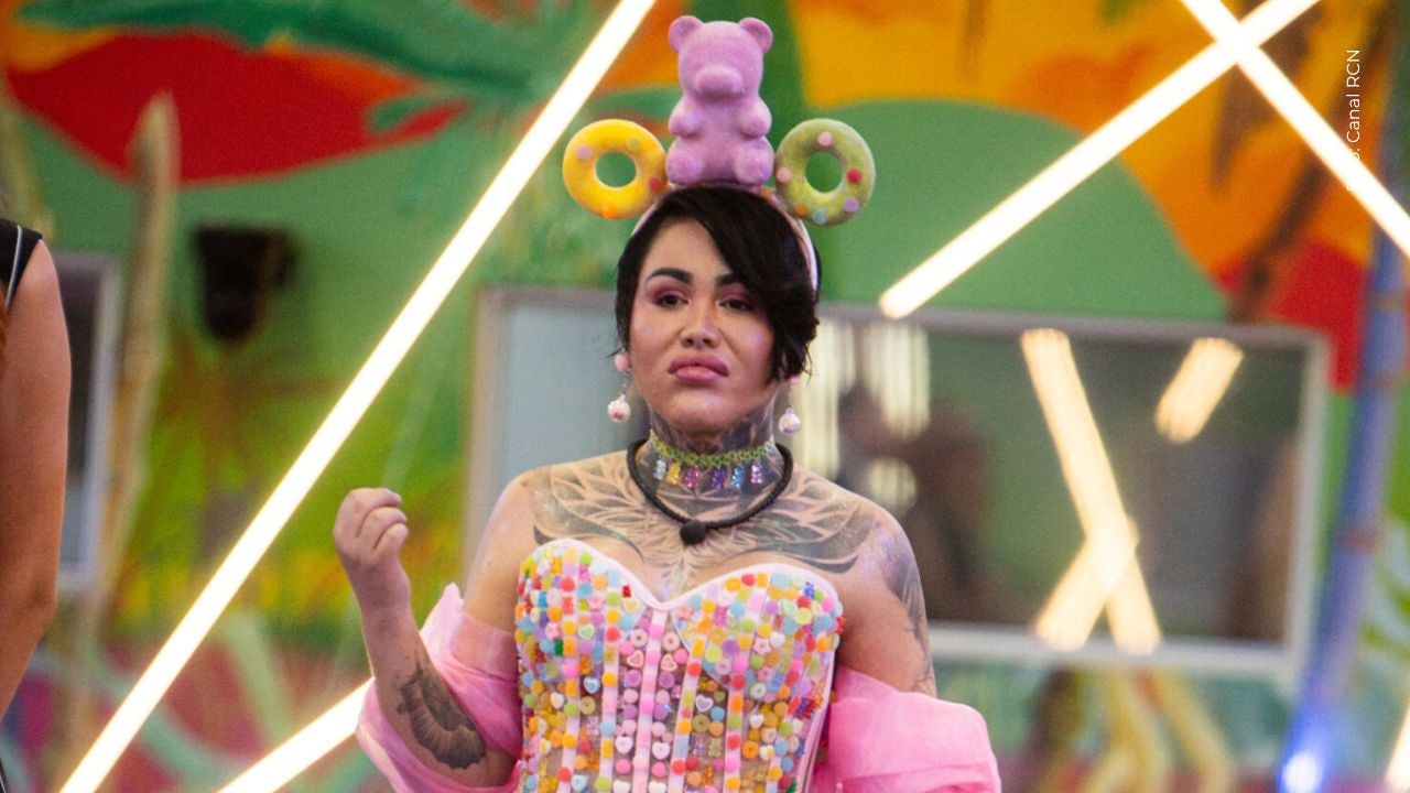 Yina Calderón pidiéndole disculpas a Luisa Fernanda W y Lina Tejeiro