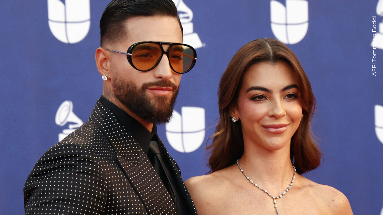 Maluma con su novia susana gomez