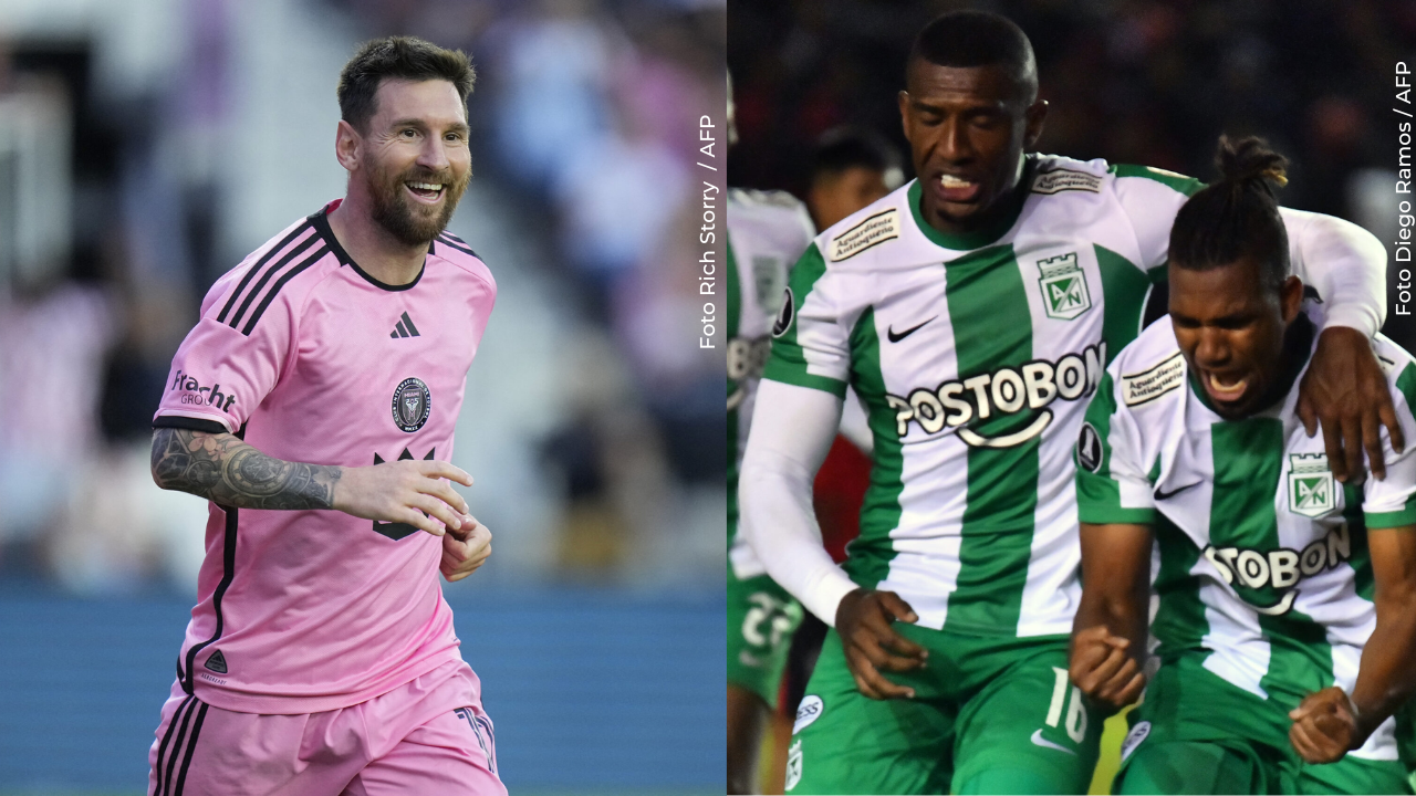 Por primera vez en la historia el Inter Miami y el Atlético Nacional, se enfrentan en un partido