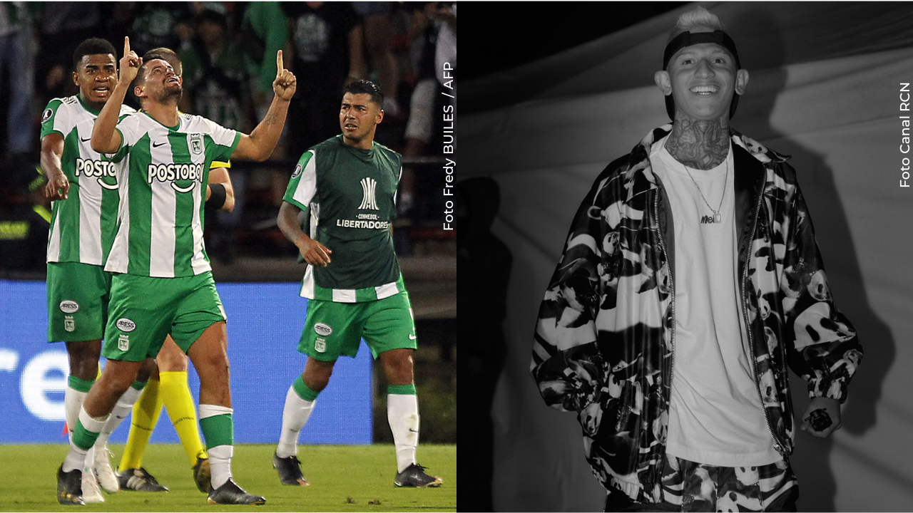 La liendra apostó un millón quinientos de pesos por el Atlético Nacional.